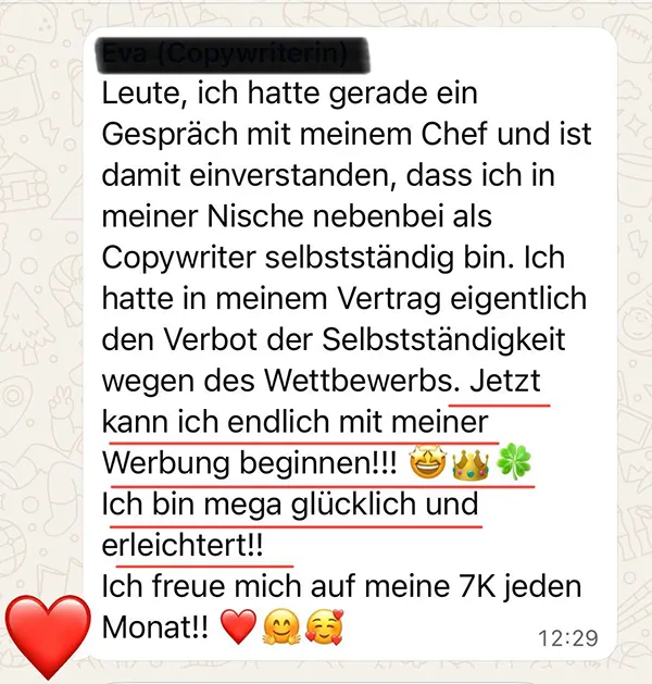 Copywriter Mastery_Feedback