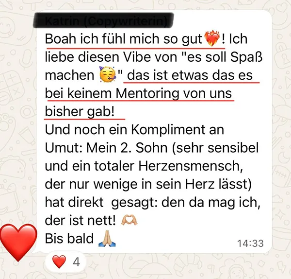 Copywriter Mastery_Feedback